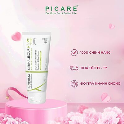 Kem Làm Dịu Và Phục Hồi Da Kích Ứng A-Derma Dermalibour+ Repairing Cream 50ml