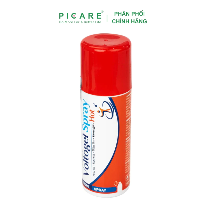 Chai xịt nóng Voltogel Hot Spray giảm đau cơ, đau vai, bầm tím, bong gân 120ml - Ảnh 4