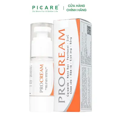 Kem Bôi Procream Hỗ Trợ Giảm Hăm Tã, Chàm Sữa, Bỏng, Kích Ứng Da 50g